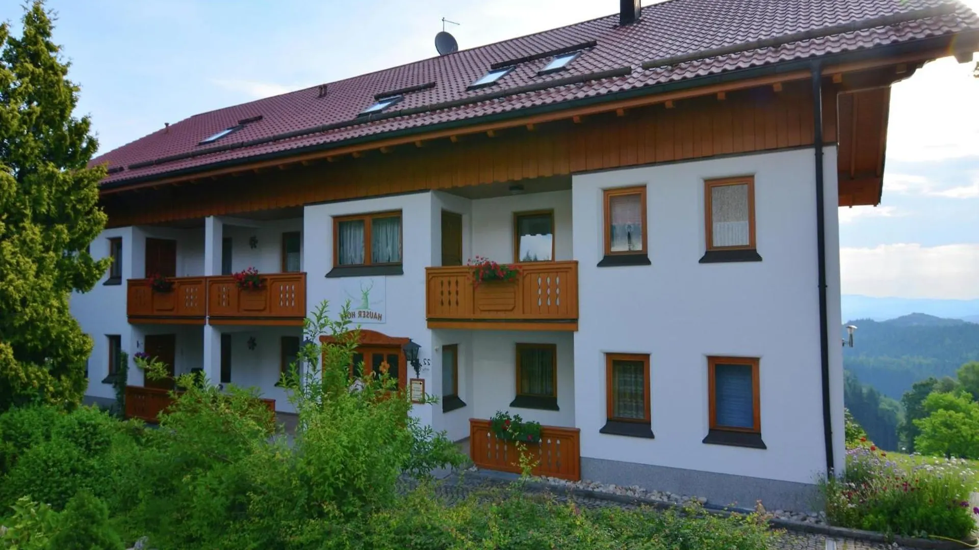Apartamento Holiday Home With Panoramic View Waldkirchen